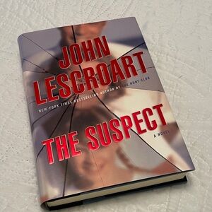 Murder Mystery Novel Hardback Book By John Lescroart THE SUSPECT